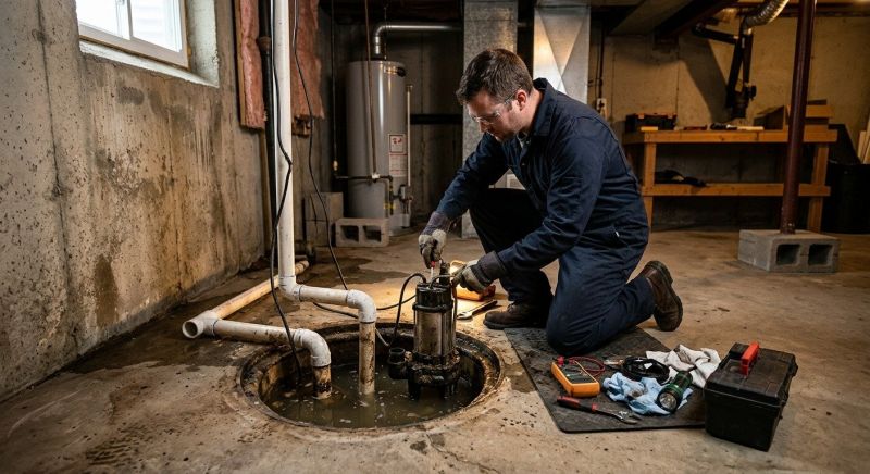 Backup Sump Pump Service in Kansas City, KS