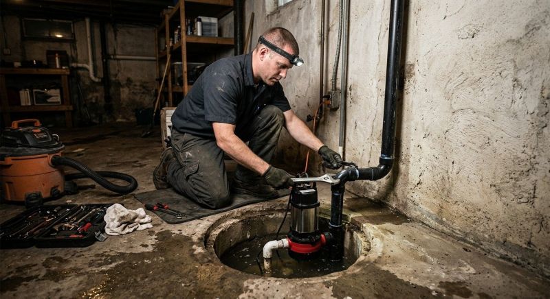 Basement Drainage Pump Repair in Birmingham, AL