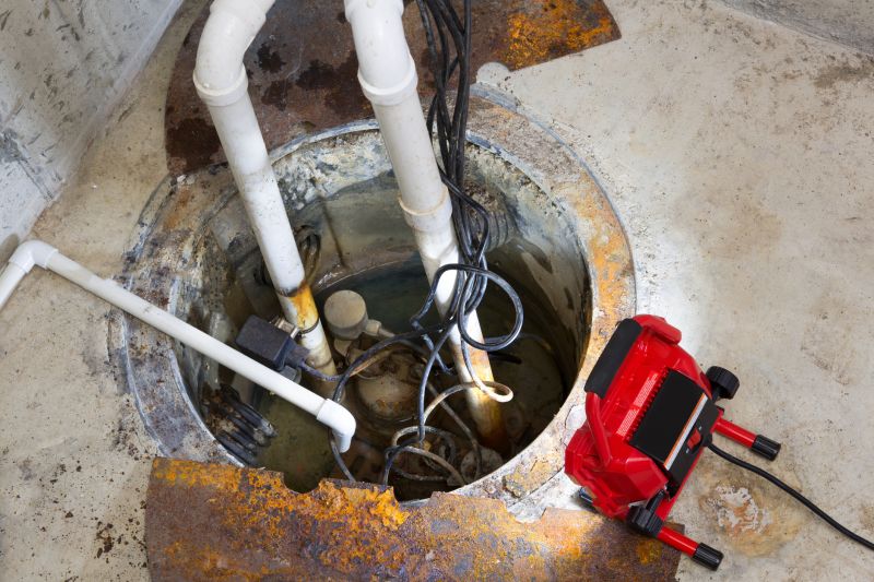 Repaired Sump Pump System