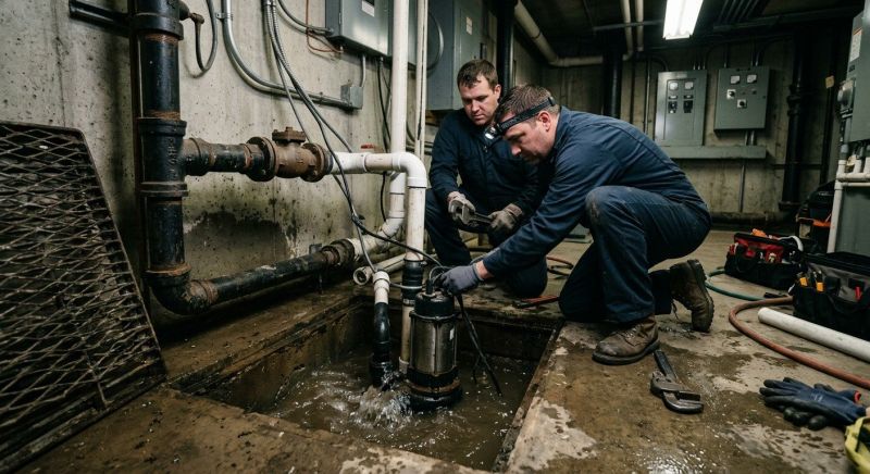 Submersible Sump Pump Repair in Auburn, AL