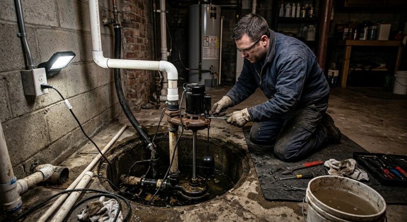 Sump Pump Repair in Manchester, NH
