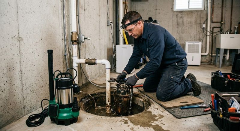 Sump Pump Replacement in Tuscaloosa, AL
