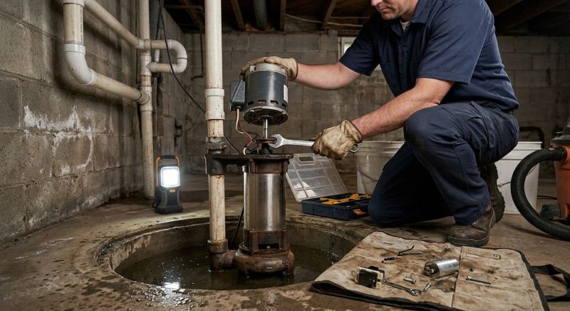 Sump Pump Troubleshooting in Mobile, AL